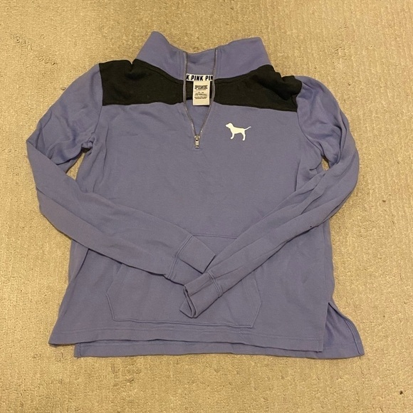 Victoria’s Secret Pink! Half zip sweatshirt - Picture 1 of 2